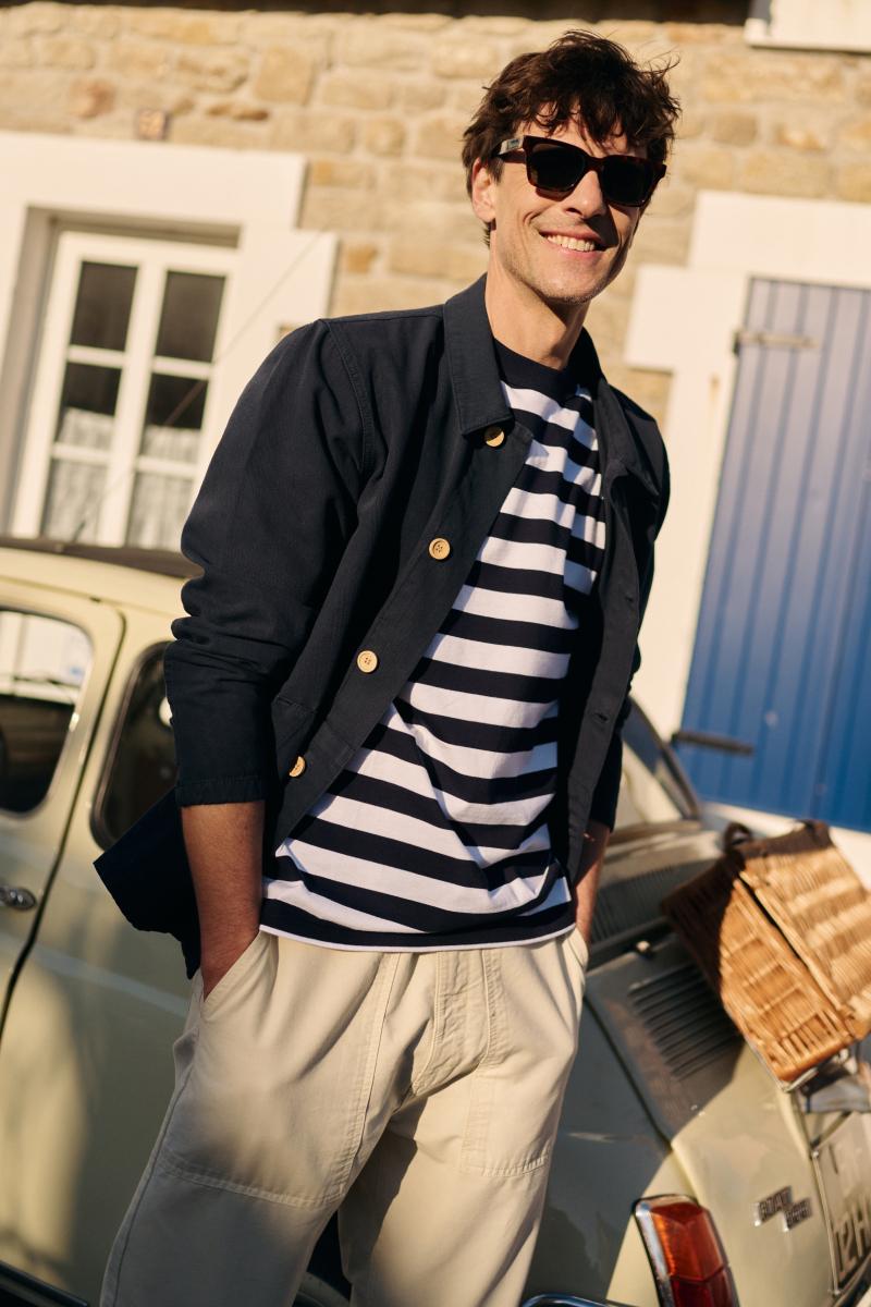Fisherman Jacket - cotton canvas - Superga® x Armor-lux