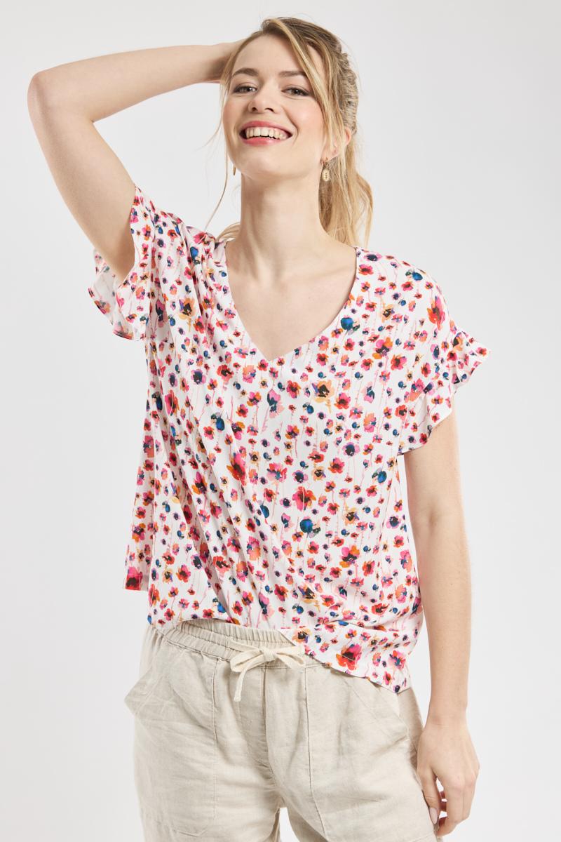 Blouse imprimé floral online