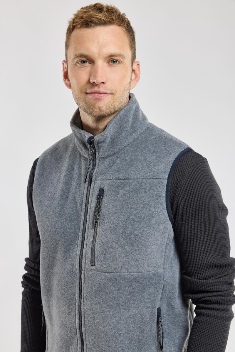 PERIA sleeveless fleece