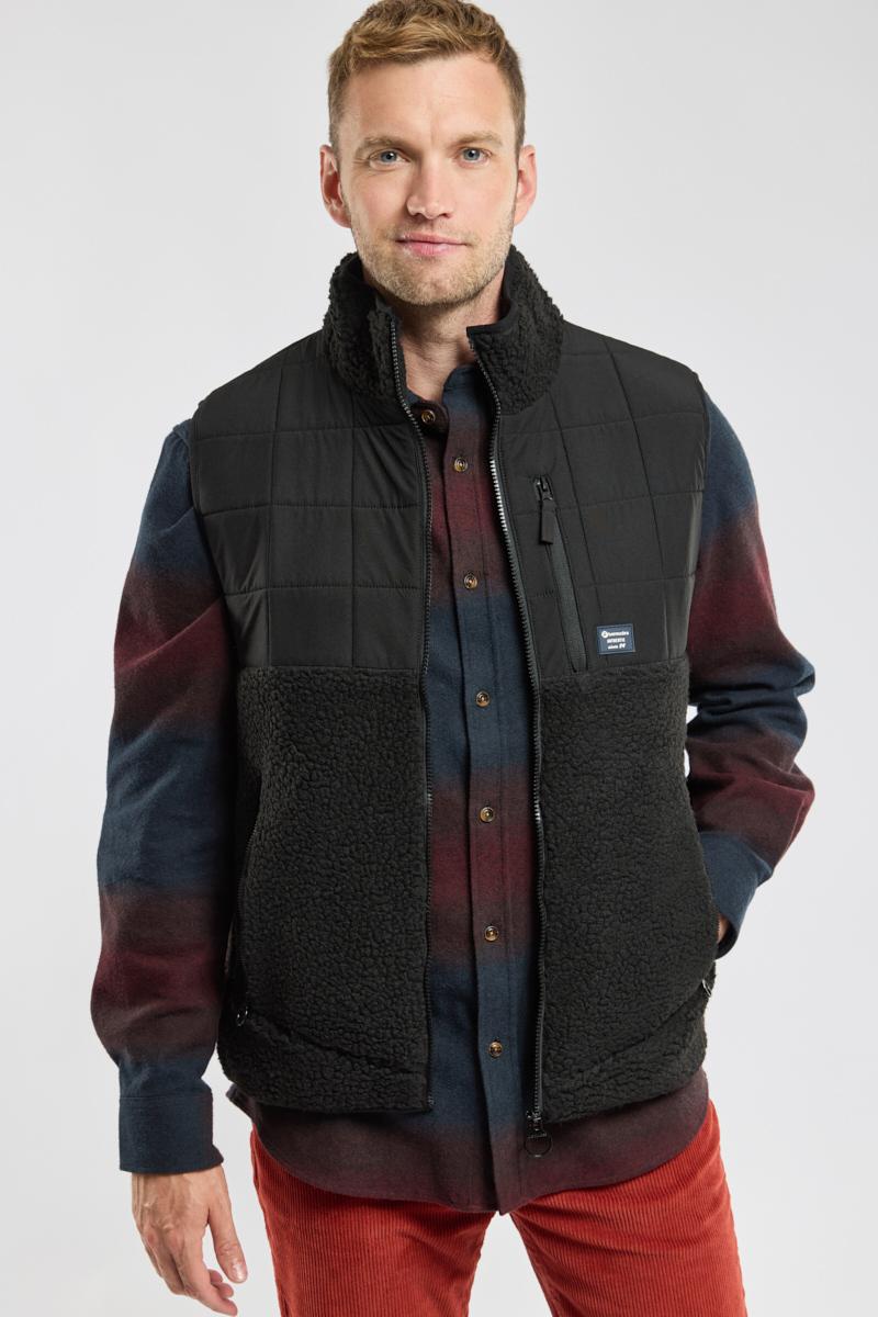PENTAGON sleeveless fleece jacket