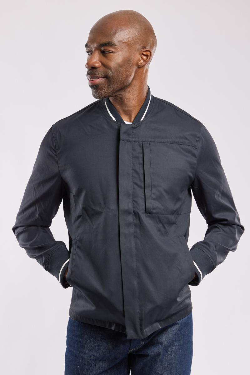 Deauville jacket with teddy collar