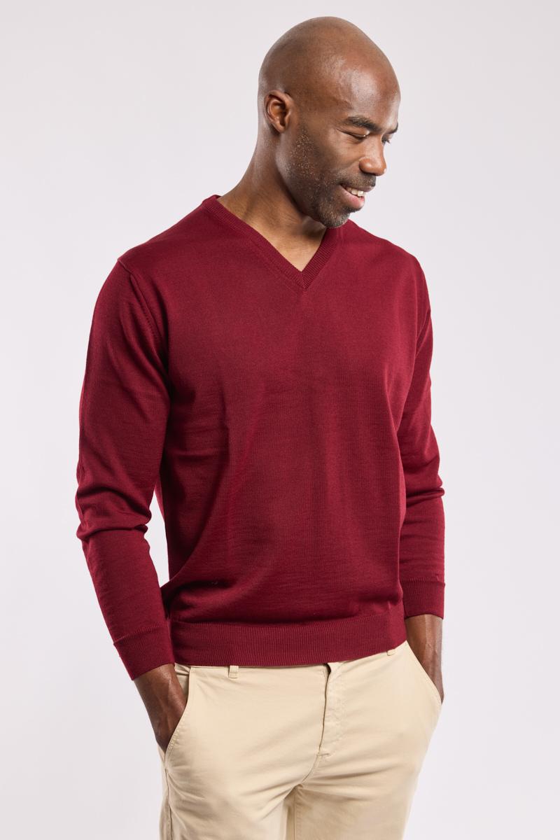 Berac V neck jumper