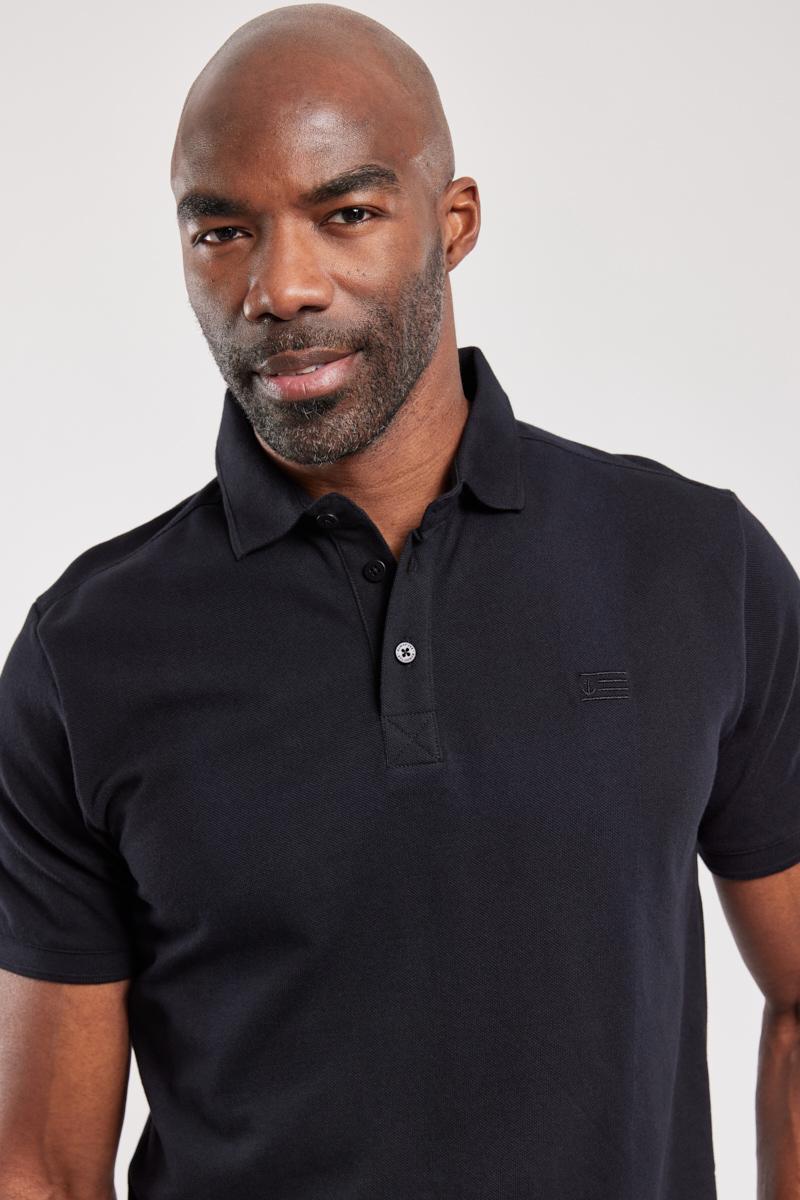 Polo shirt pique cotton