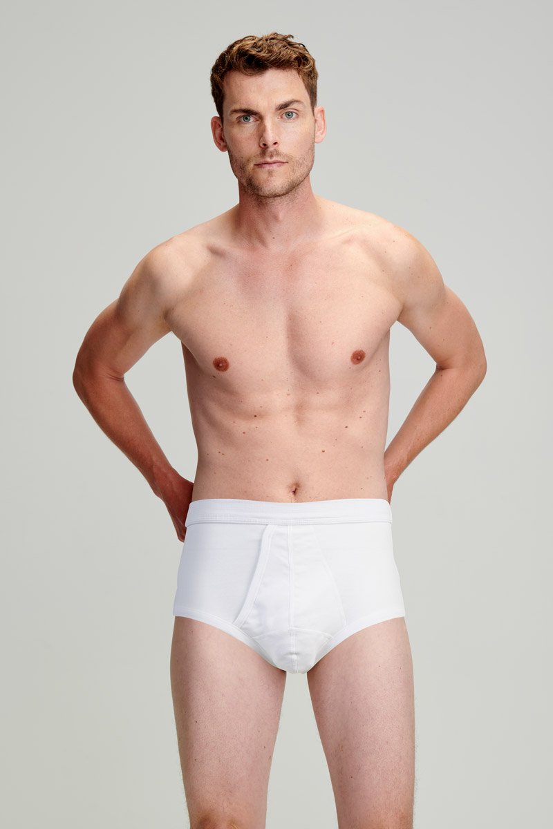 High rise Y-fronts - lightweight organic cotton
