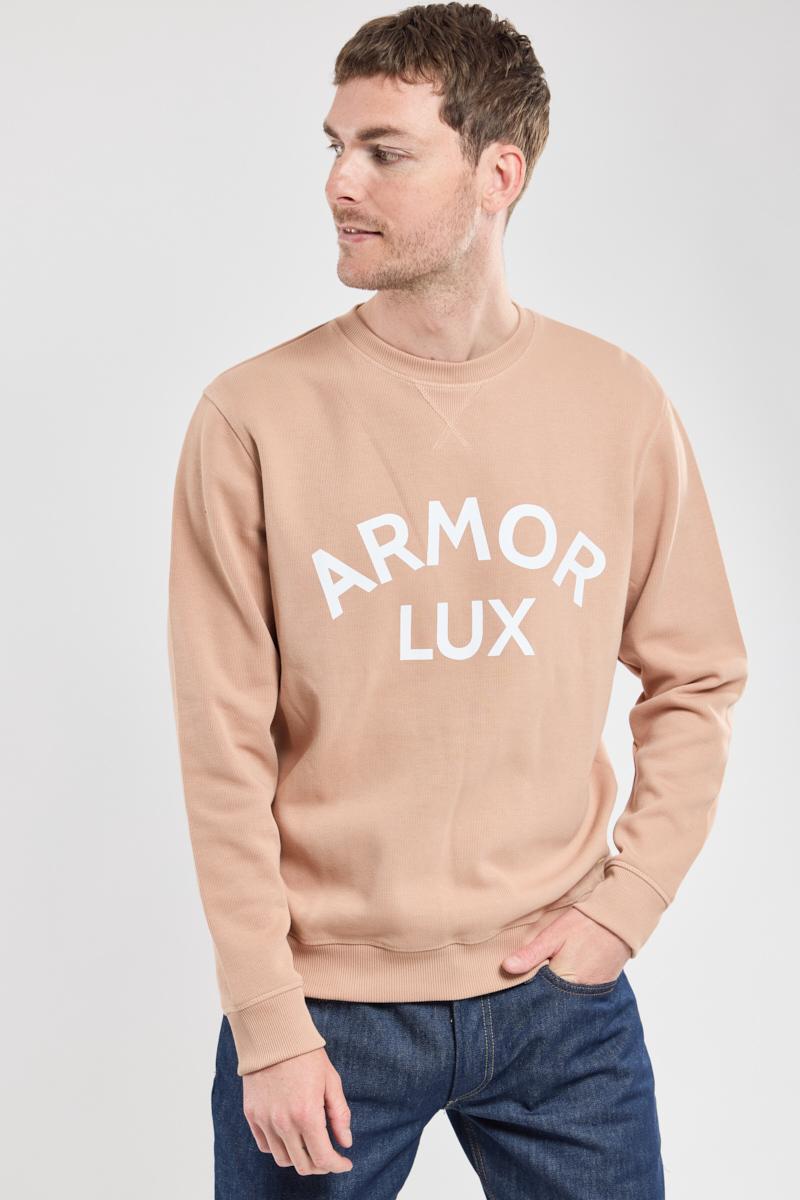 Armor lux unisex sweatshirt organically grown cotton