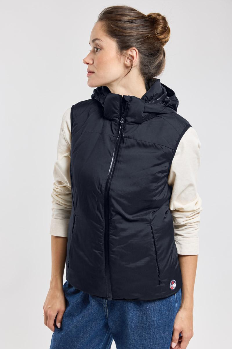 Veste sans manche capuche cheap