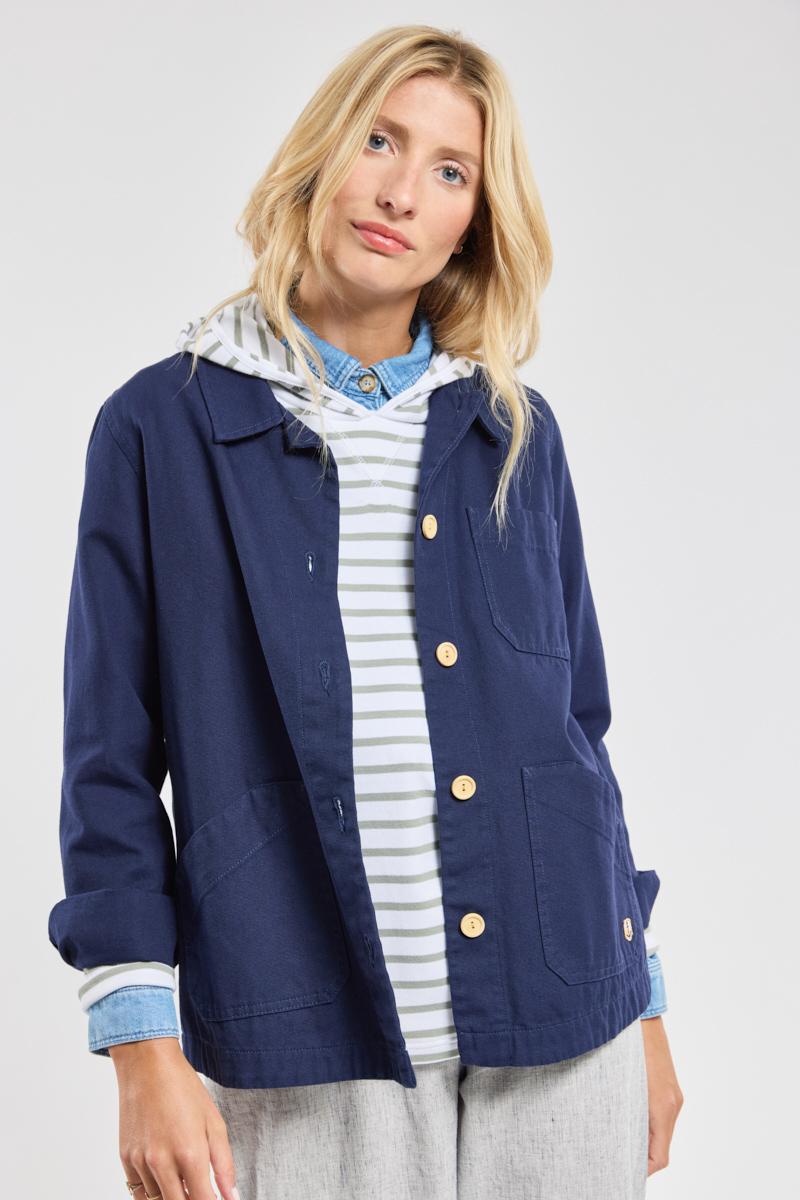 Fisherman's jacket - cotton canvas