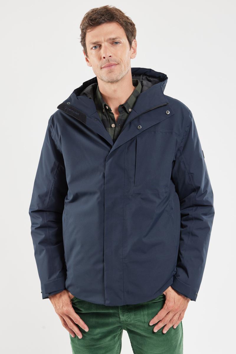 Waterproof top breathable parka