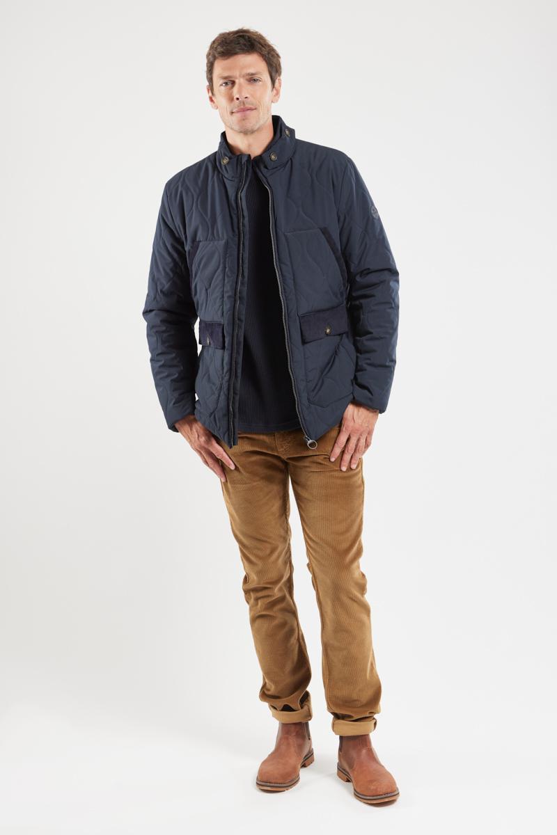 Manteau ciré homme sale