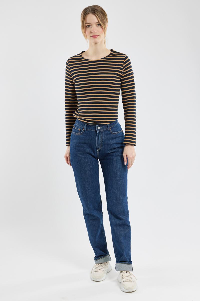 Jean coupe droite Femme Denham X Armor lux