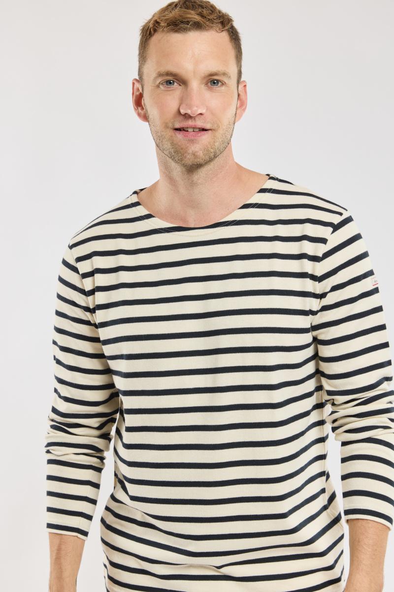 Aviron Long sleeve Breton striped shirt fairtrade cotton