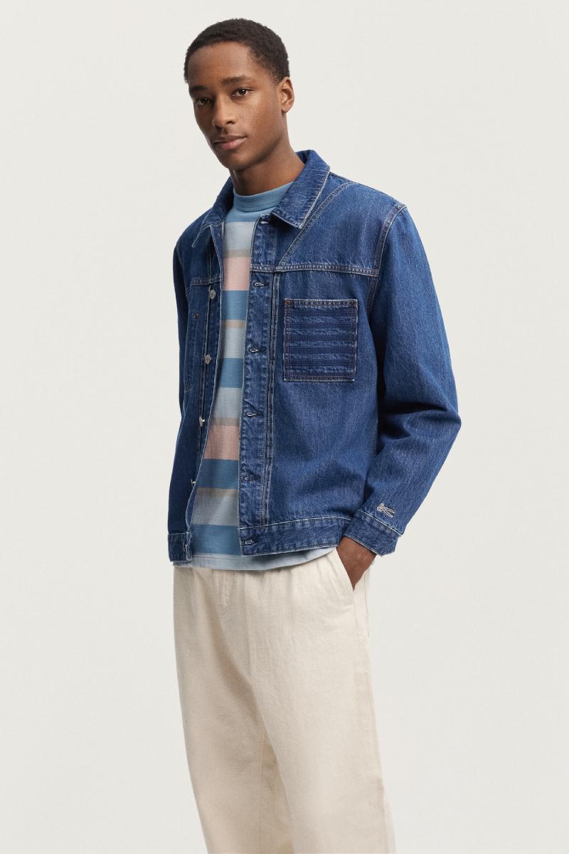 20-60代からのファッション通販  jacket Denim - Armor-lux X Denham ジャケット・アウター