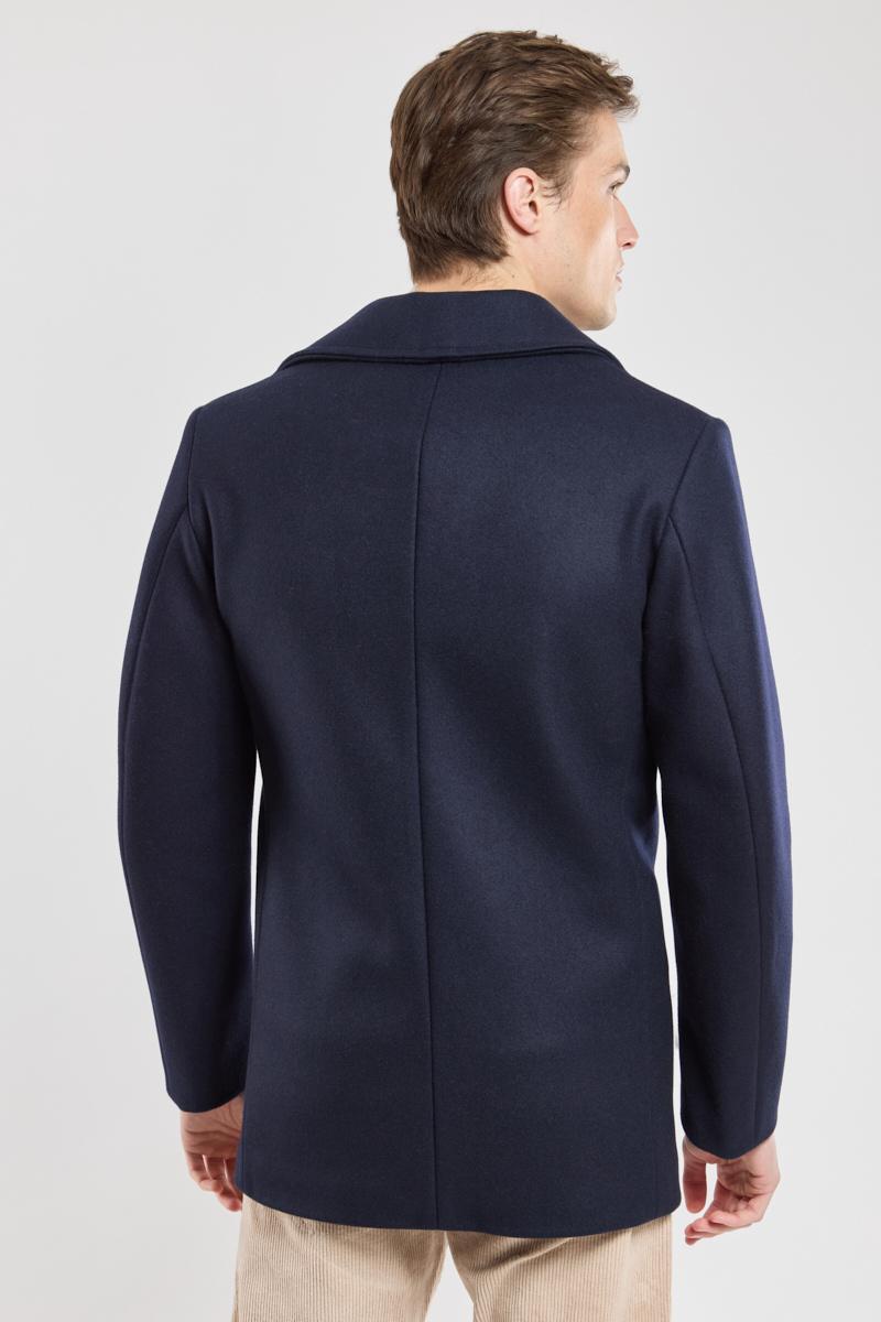 Cap Sizun pea coat wool