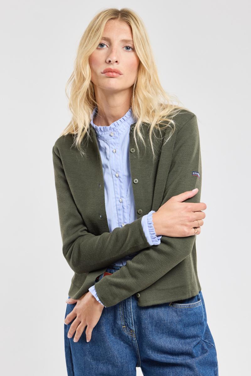 Cardigan col rond femme on sale