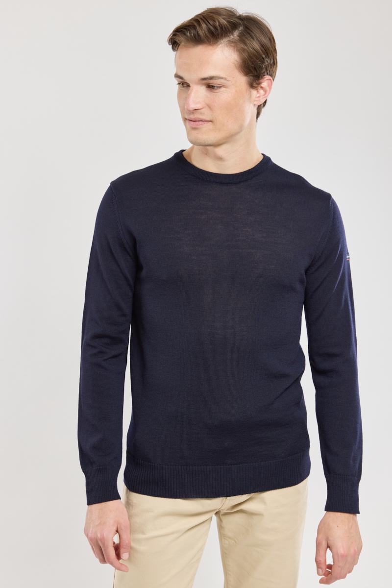 Round neck sweater Damgan merino wool