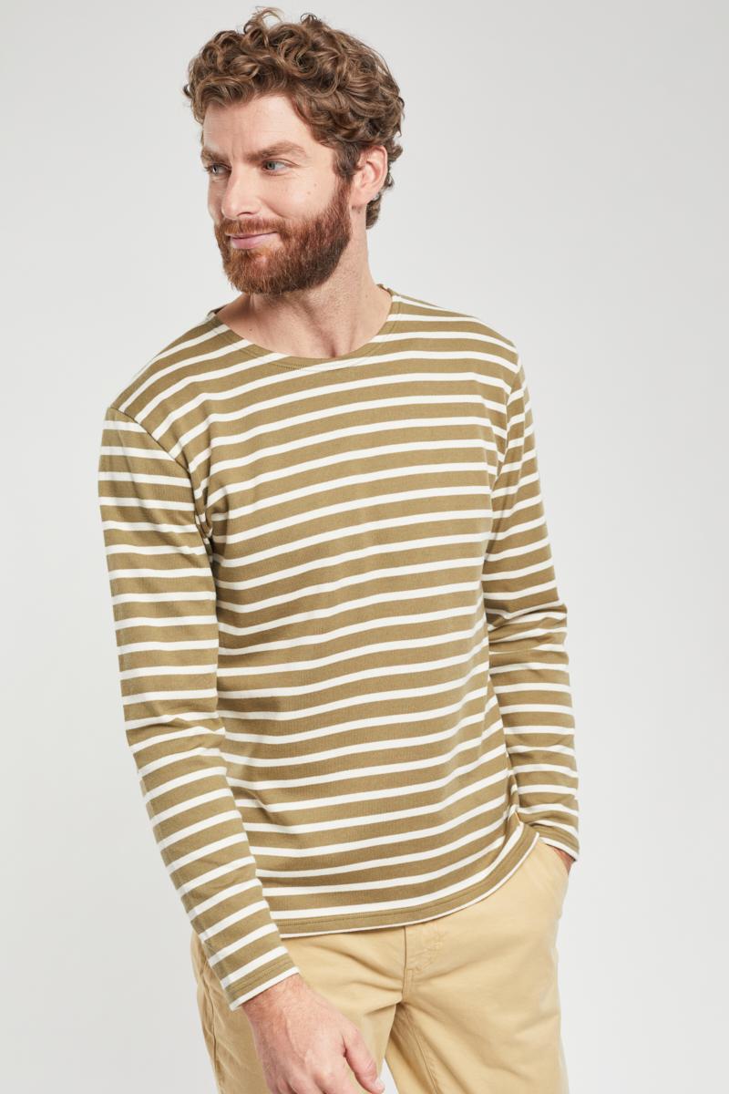 Breton striped shirt rustic cotton