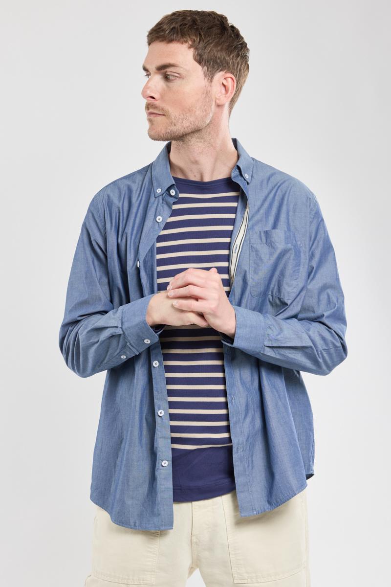 Chemise coupe confort coton