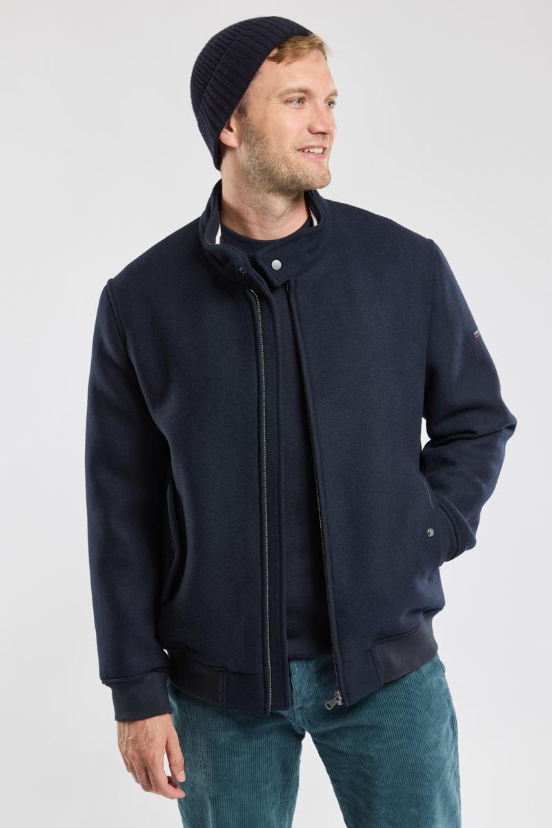Blouson court laine