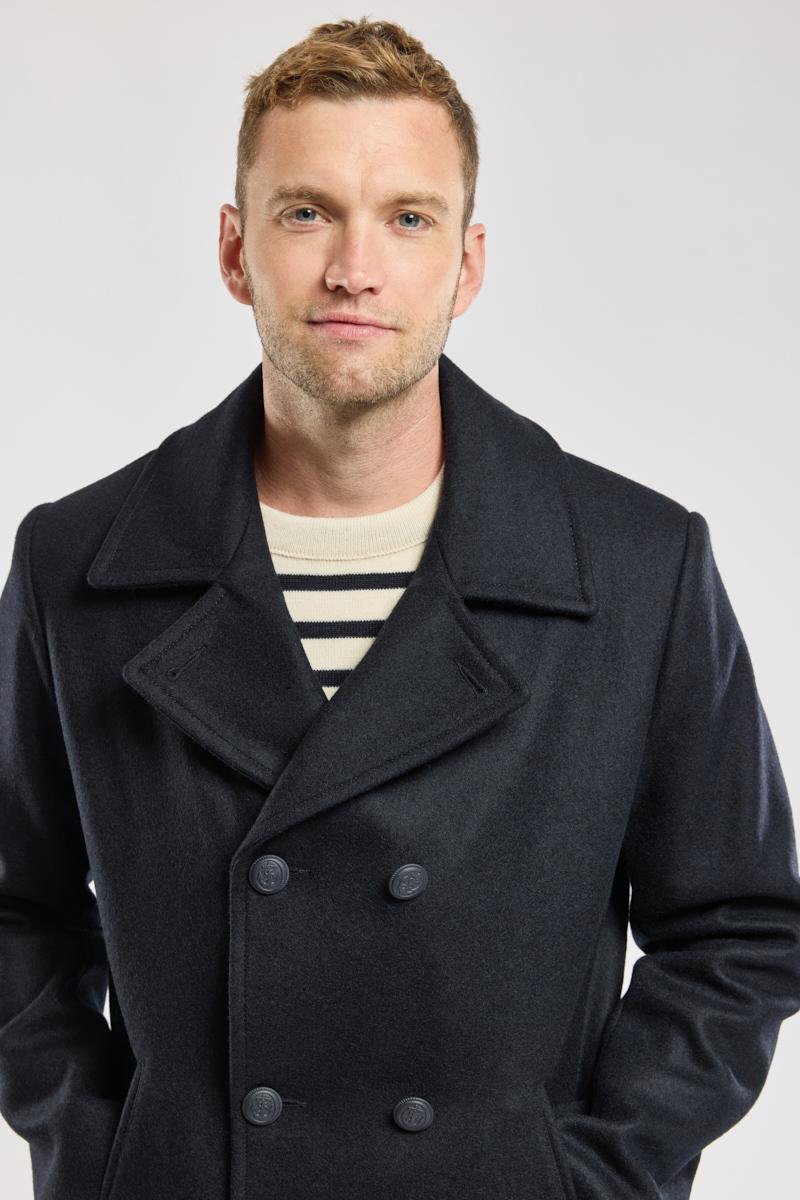 Armor lux sailor peacoat on sale