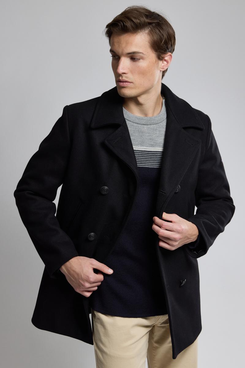 Armor lux sailor peacoat on sale