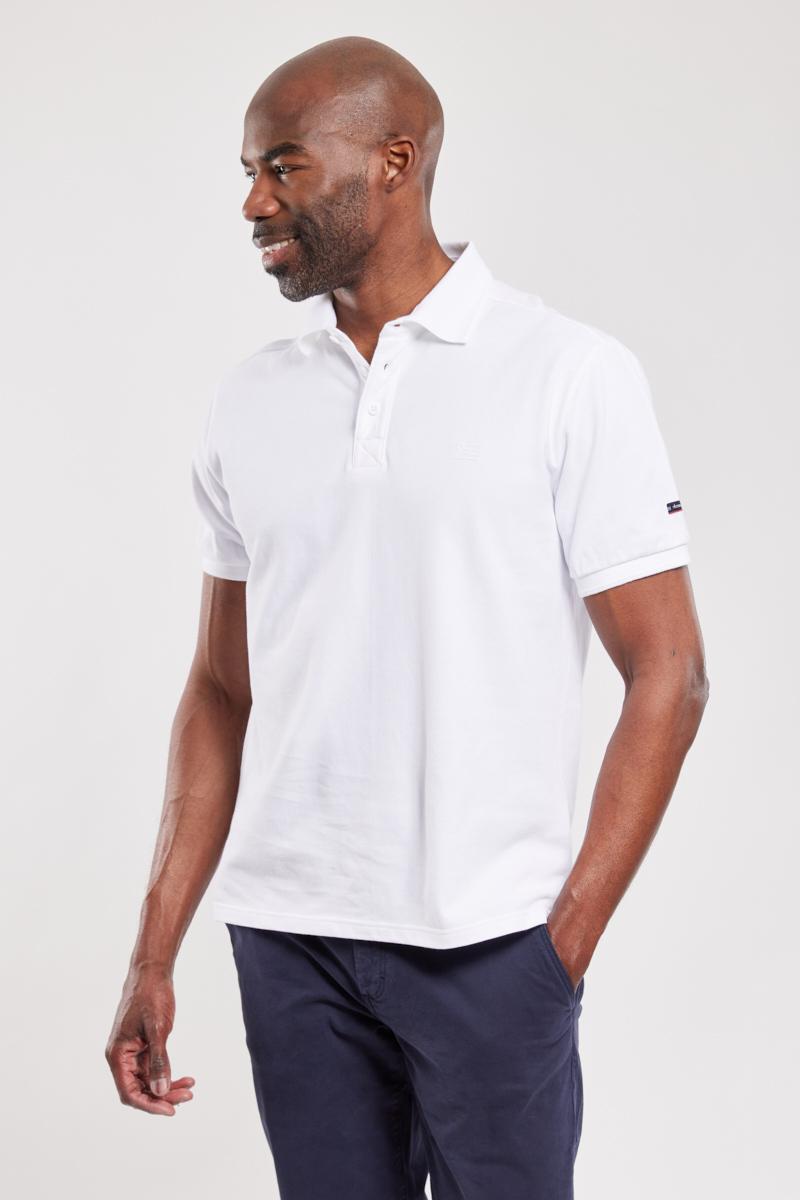 Pique online knit shirt
