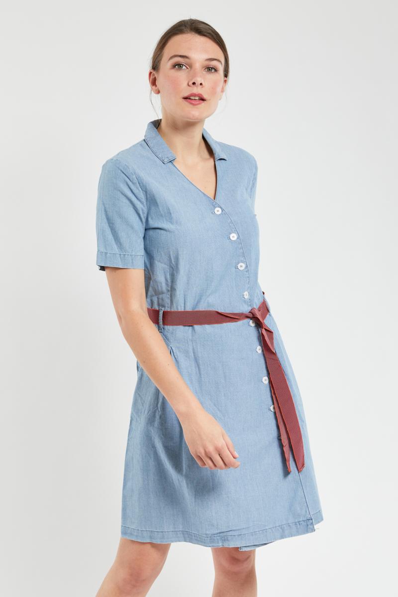 Robe sales portefeuille coton