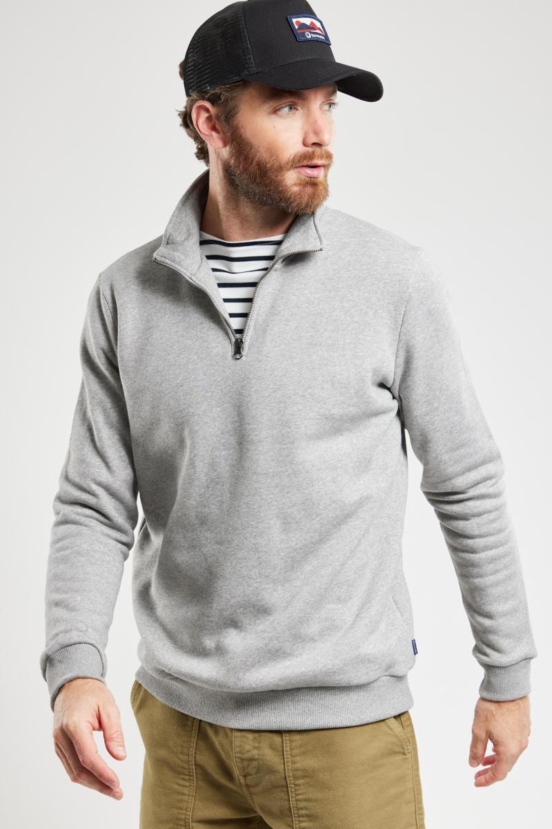 Stand up 2025 collar sweatshirt