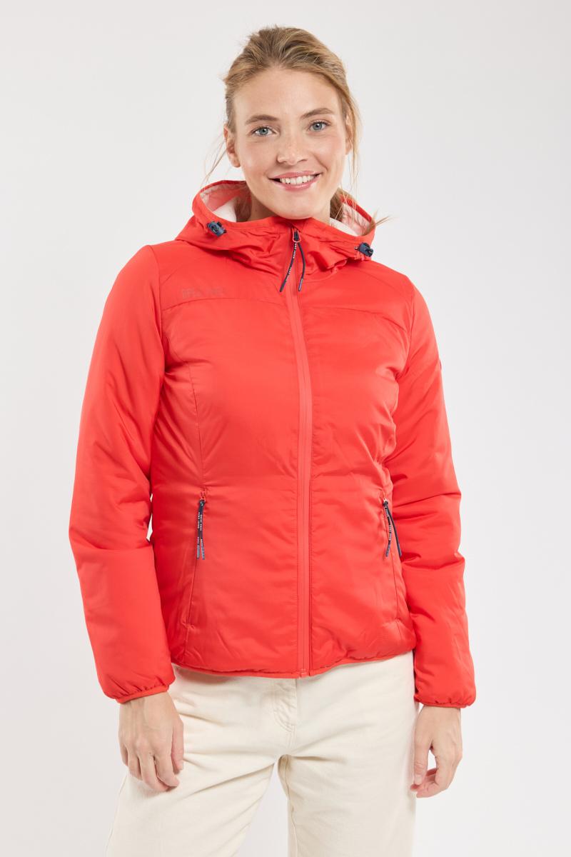 Veste courte deperlante Femme