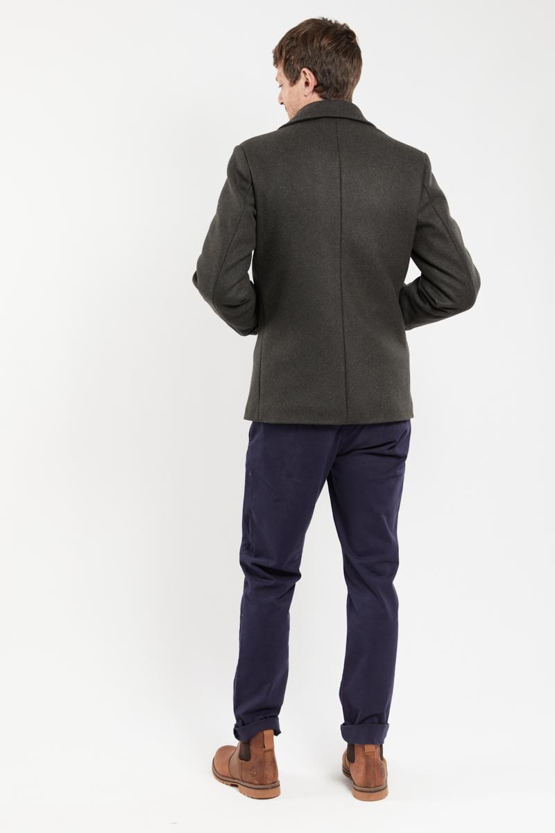 Two tone peacoat store