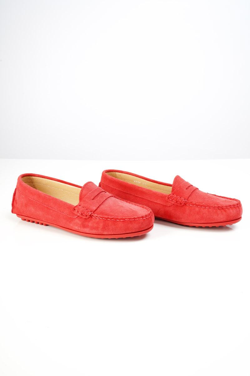 Mocassin suedine femme clearance