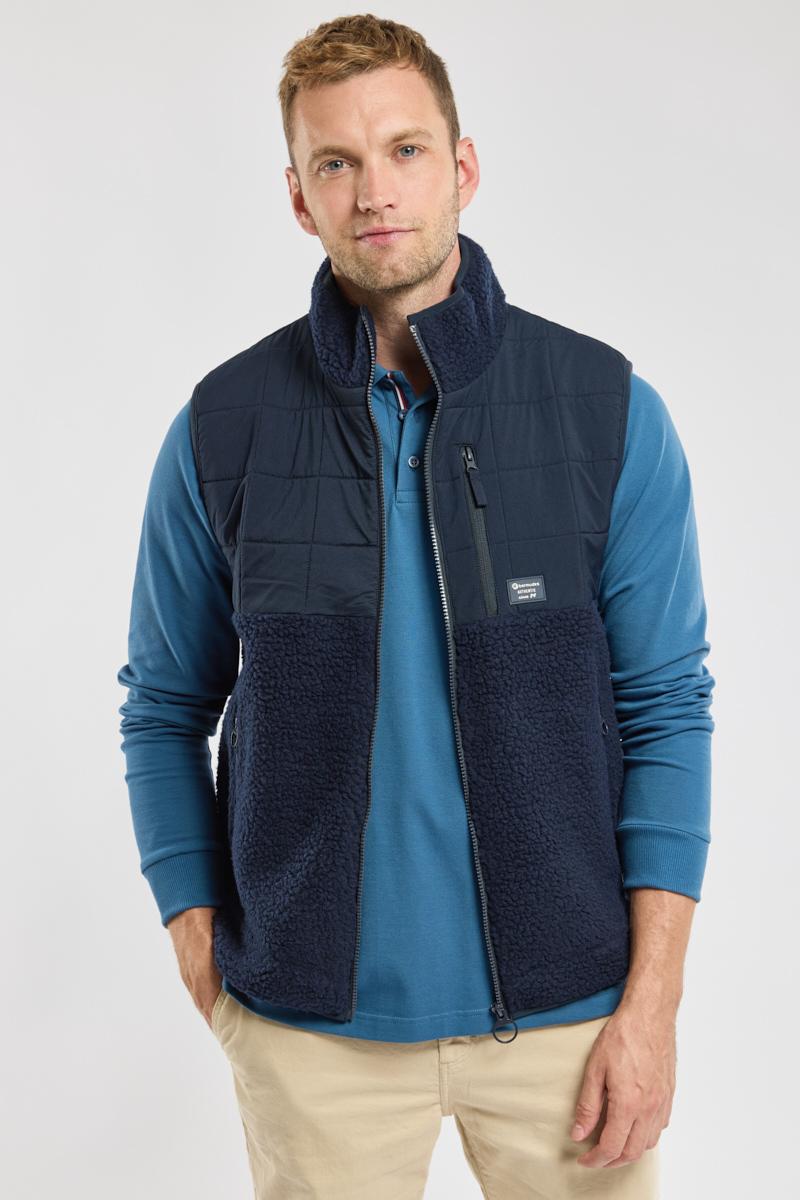 PENTAGON sleeveless fleece jacket