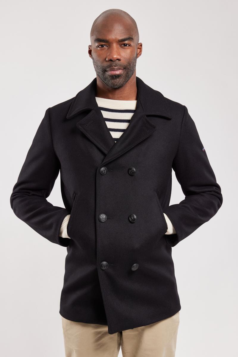 Pea coat Cap Sizun pure wool sizes 56 to 64