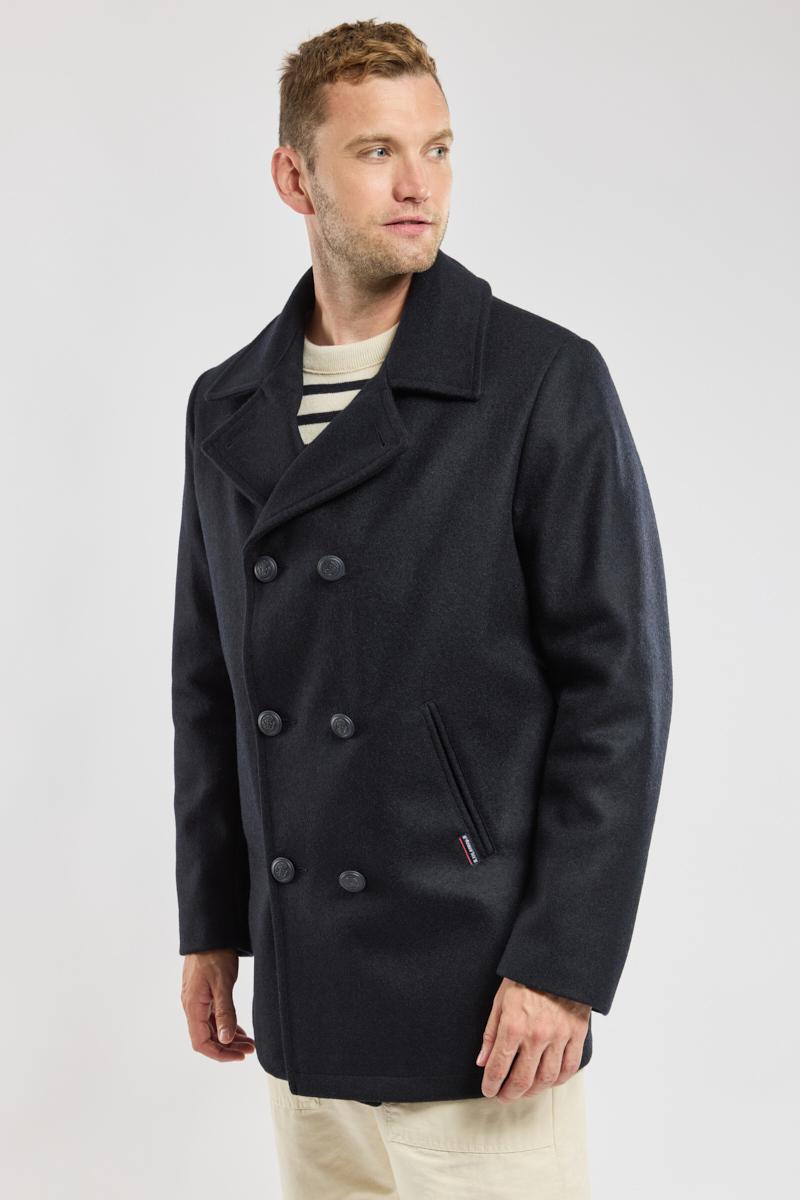 Pea coat Kermor wool