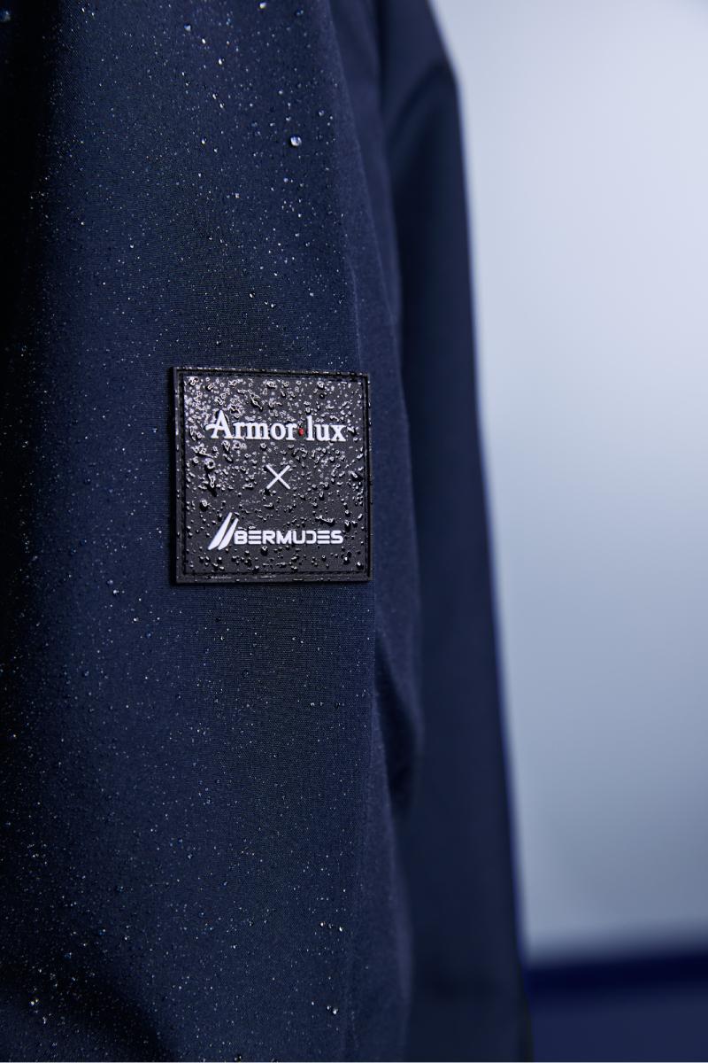Waterproof and breathable unisex parka Armor lux X Bermudes