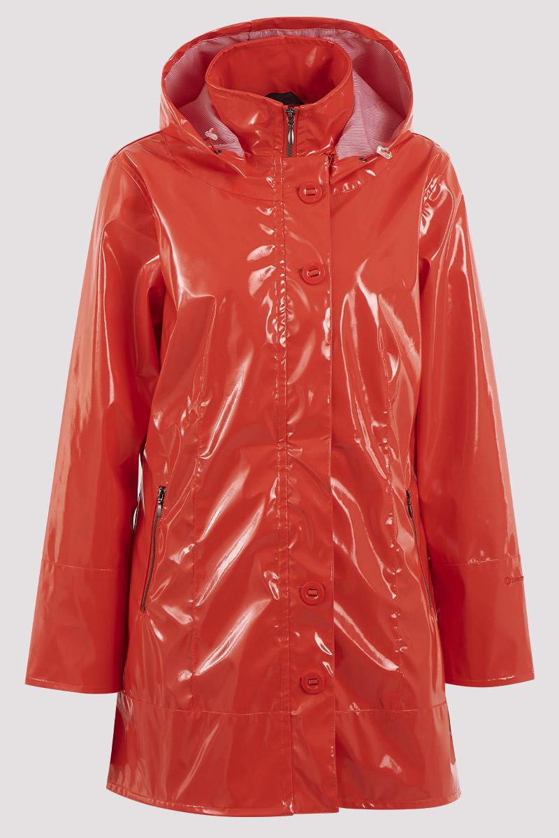 Long waxed parka BRUGES