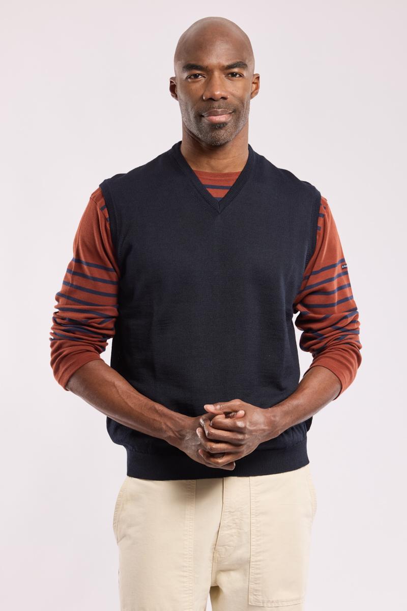 Grey sleeveless jumper outlet