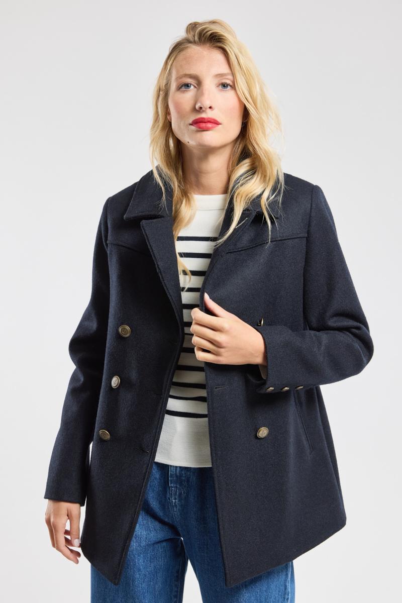 Armor lux sailor peacoat sale