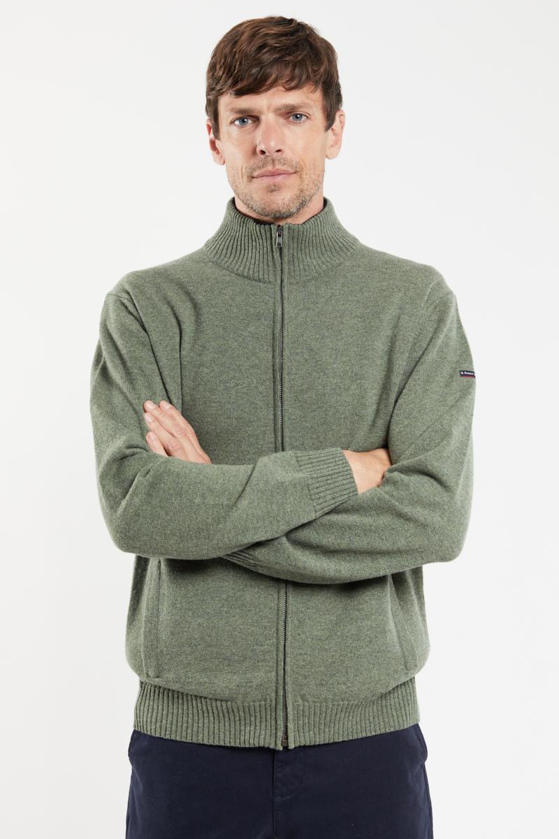 Lambswool cardigan wool