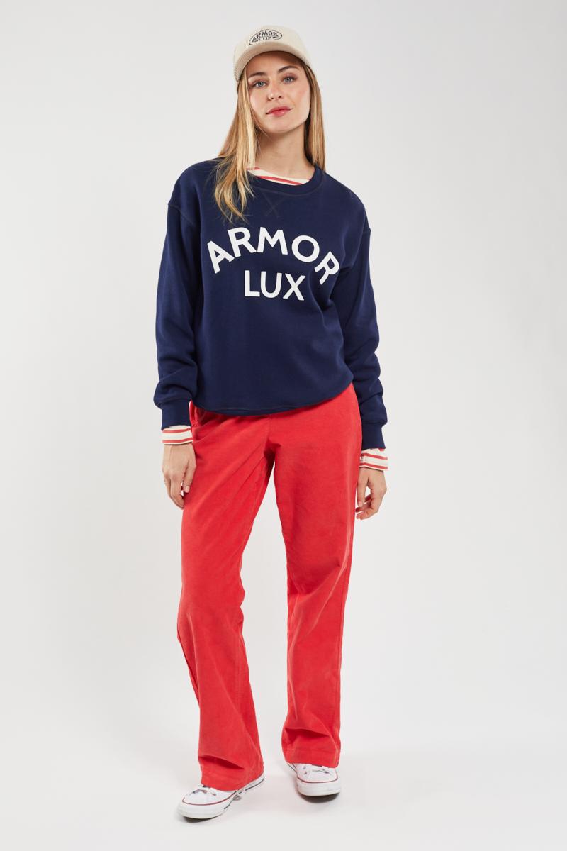 Armor lux trucker sweatshirt top