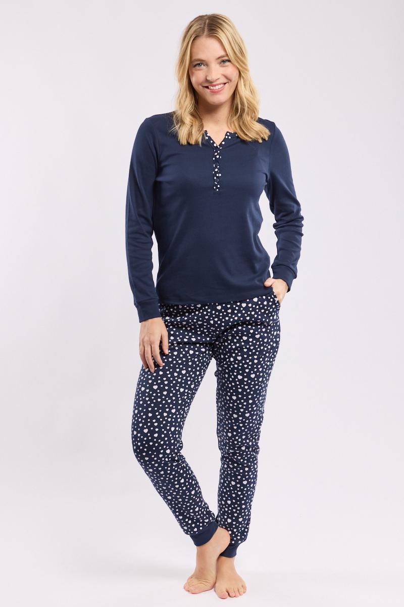 Heart jogger pyjamas thick cotton