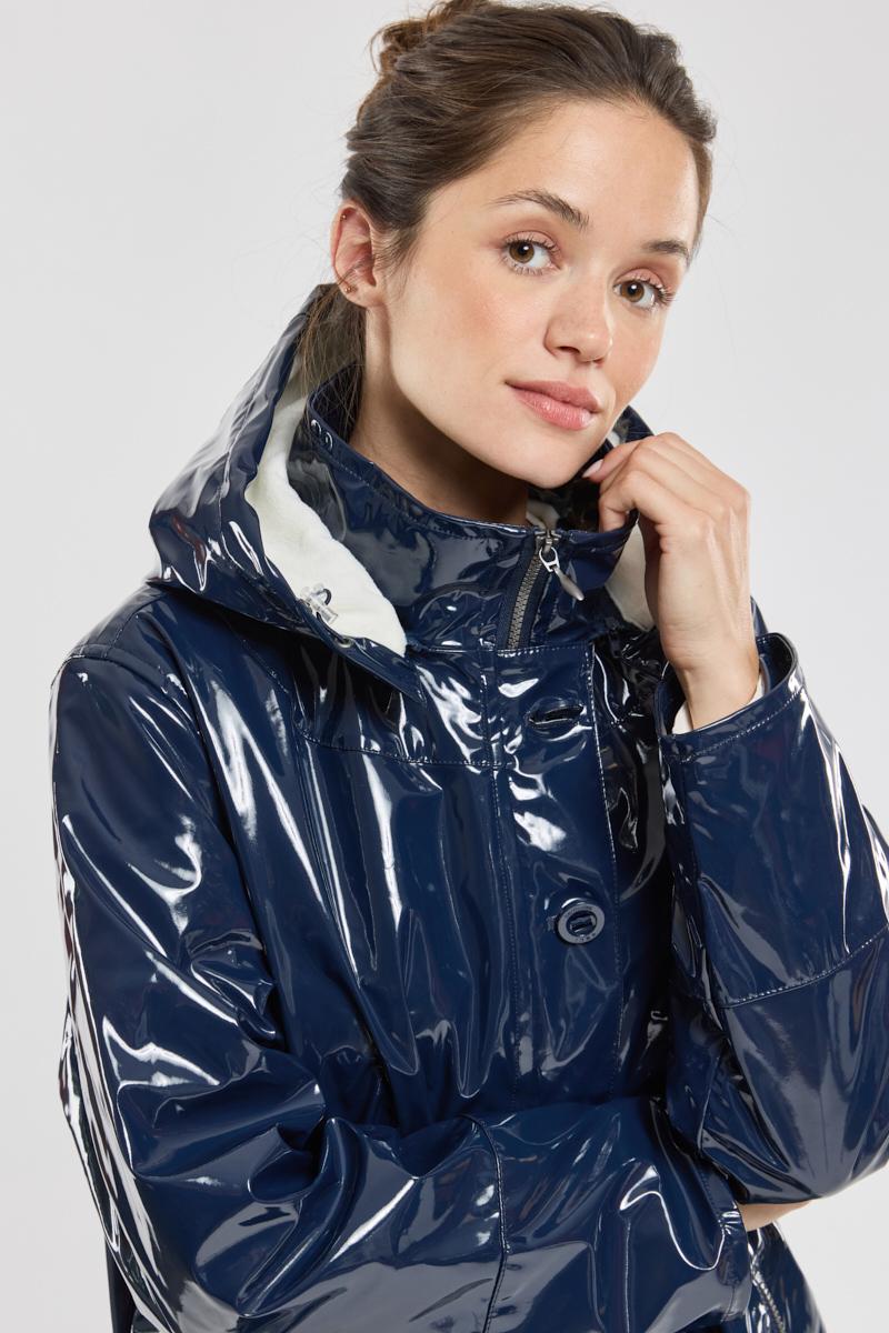 Glossy Breton raincoat PILAT