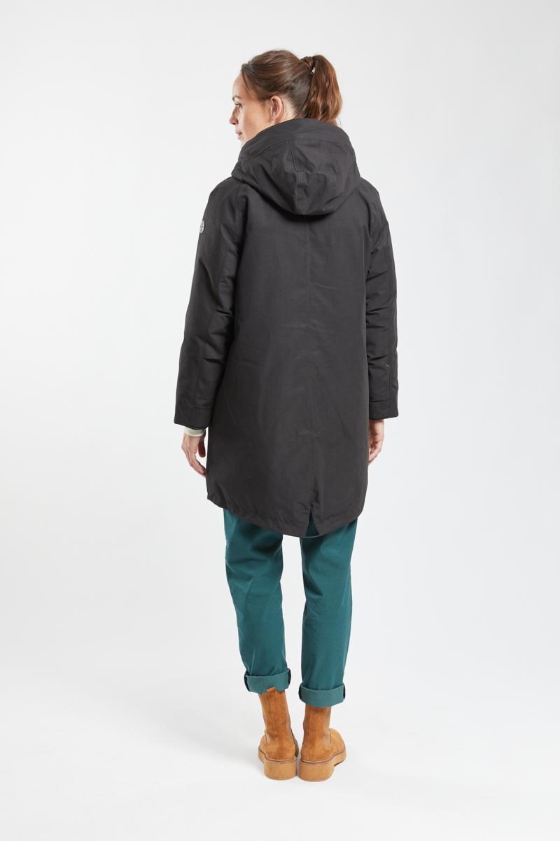 womens long parka with hood