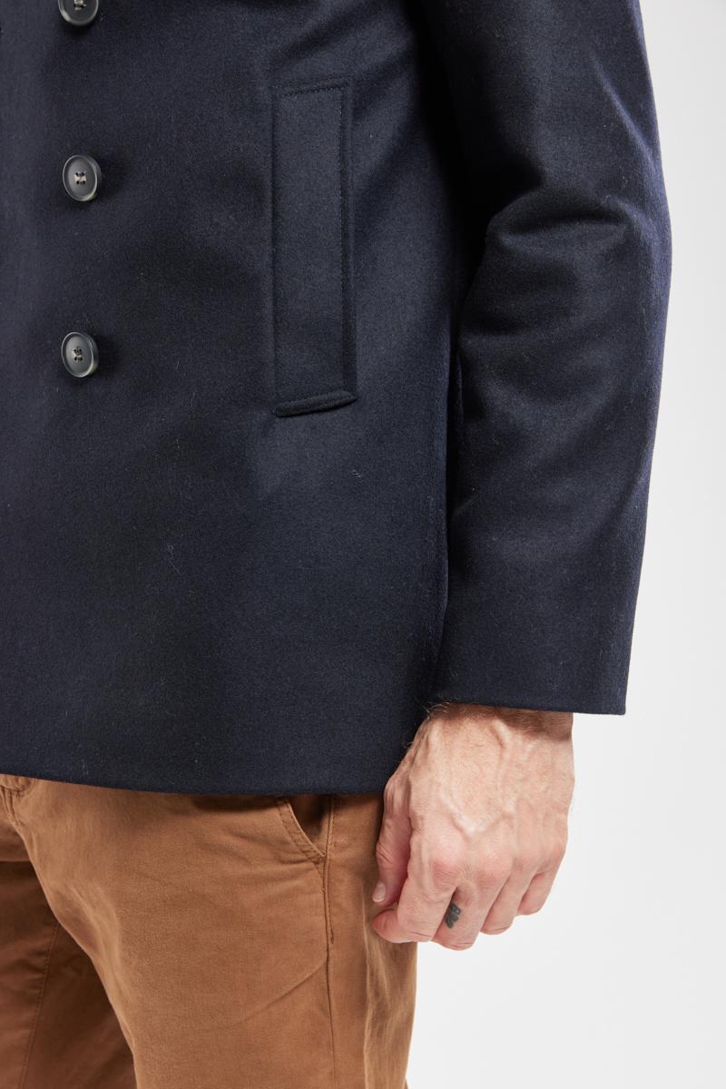 Double breasted skirted on sale peacoat