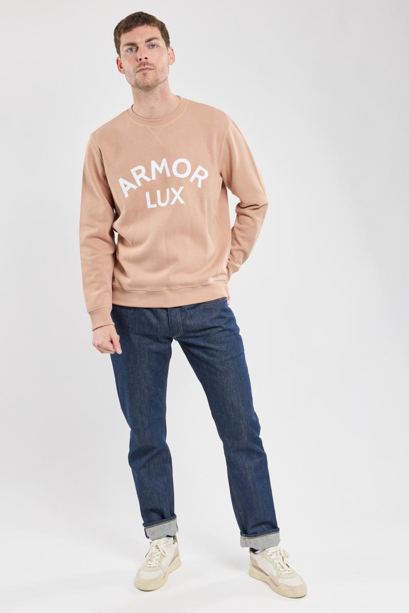 Armor lux unisex sweatshirt organically grown cotton