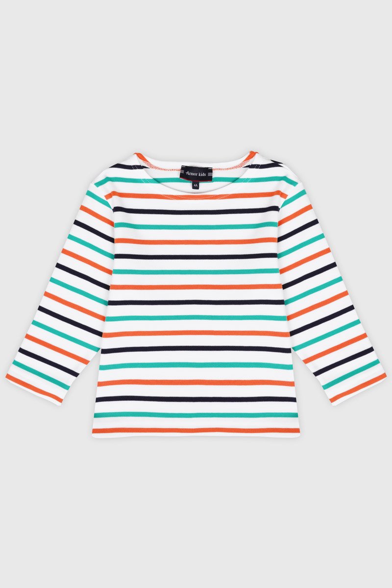 Mariniere tricolore Kids - coton epais