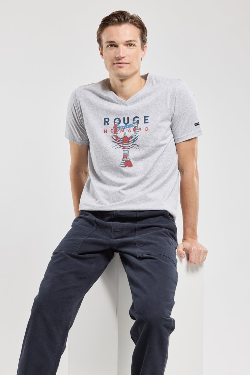 T-shirt  Homard  - coton leger