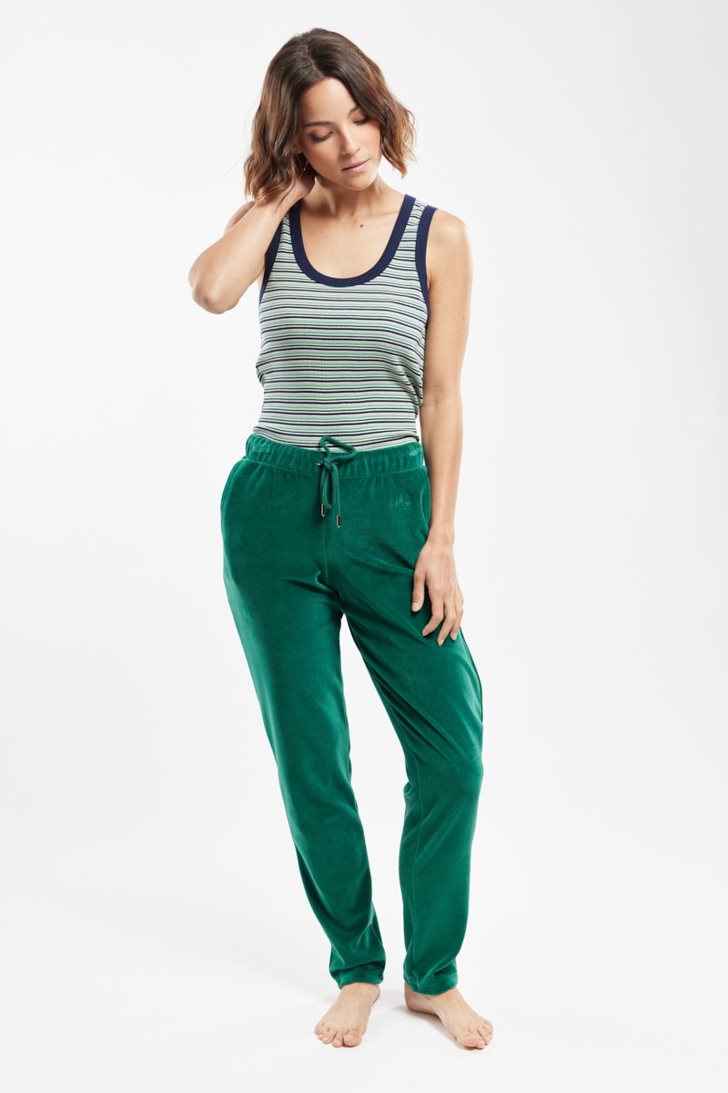 Pantalon homewear - velours