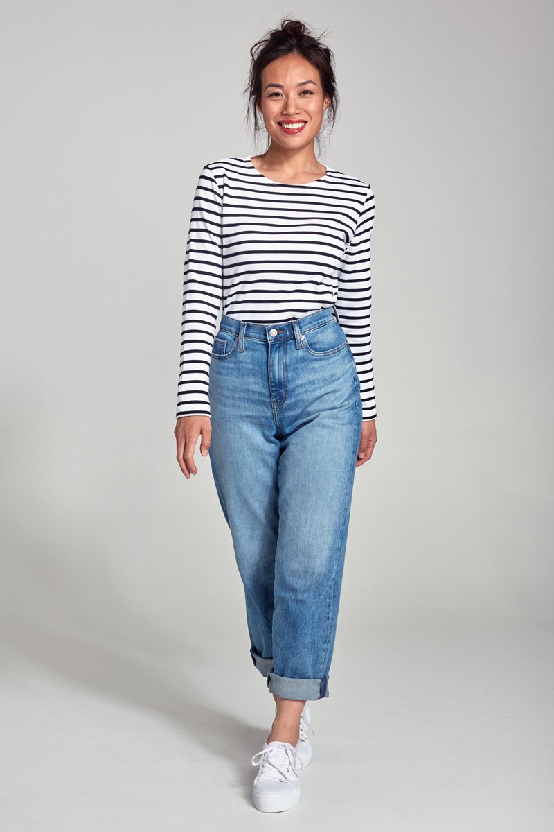 Breton striped shirt - thick cotton