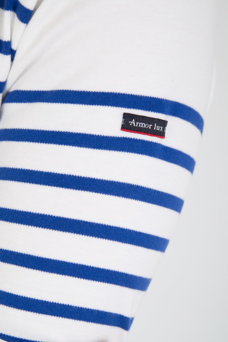 Amiral Long sleeve Breton striped shirt - cotton
