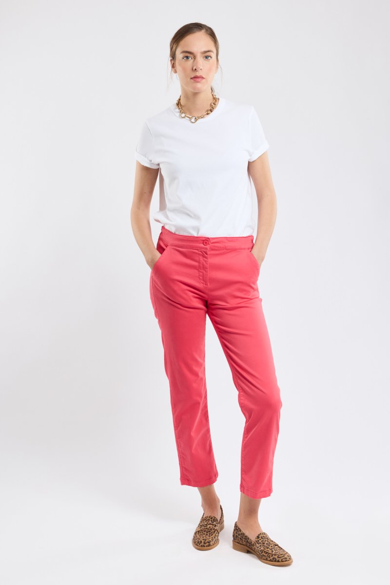 Pantalon chino - coton